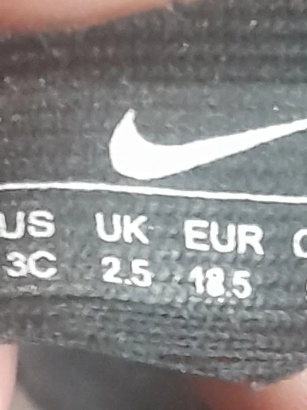 Nike Babys' Black Water-Ready Sandals